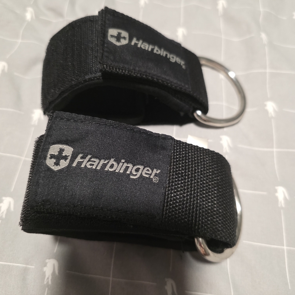Harbinger Black Ankle Straps New Without Tags - Set Of 2